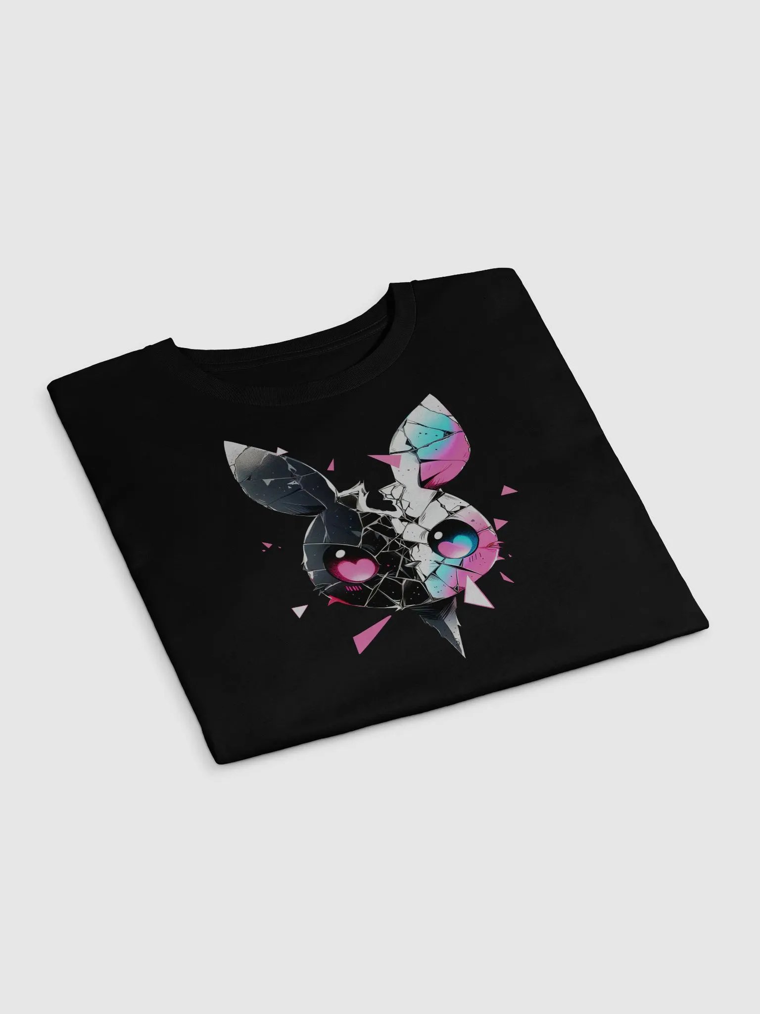 Crop Top: Glitch Bunny product image (5)