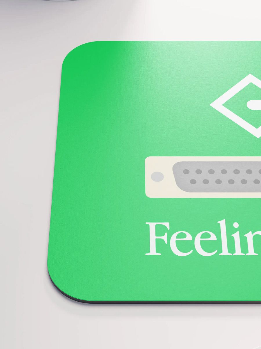 Feelin' SCSI Mouse Pad (Green) product image (6)