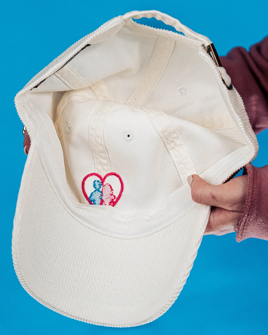 HappyFamilyShow Corduroy Embroidered Logo Hat product image (8)