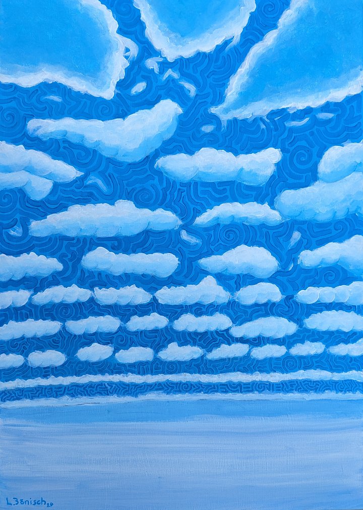 'Skyless Clouds' Painting product image (1)