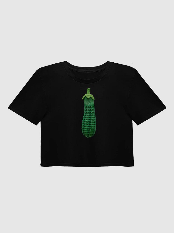 CozyAvocado Women's Premium Zucchini Crop Top #4 product image (1)