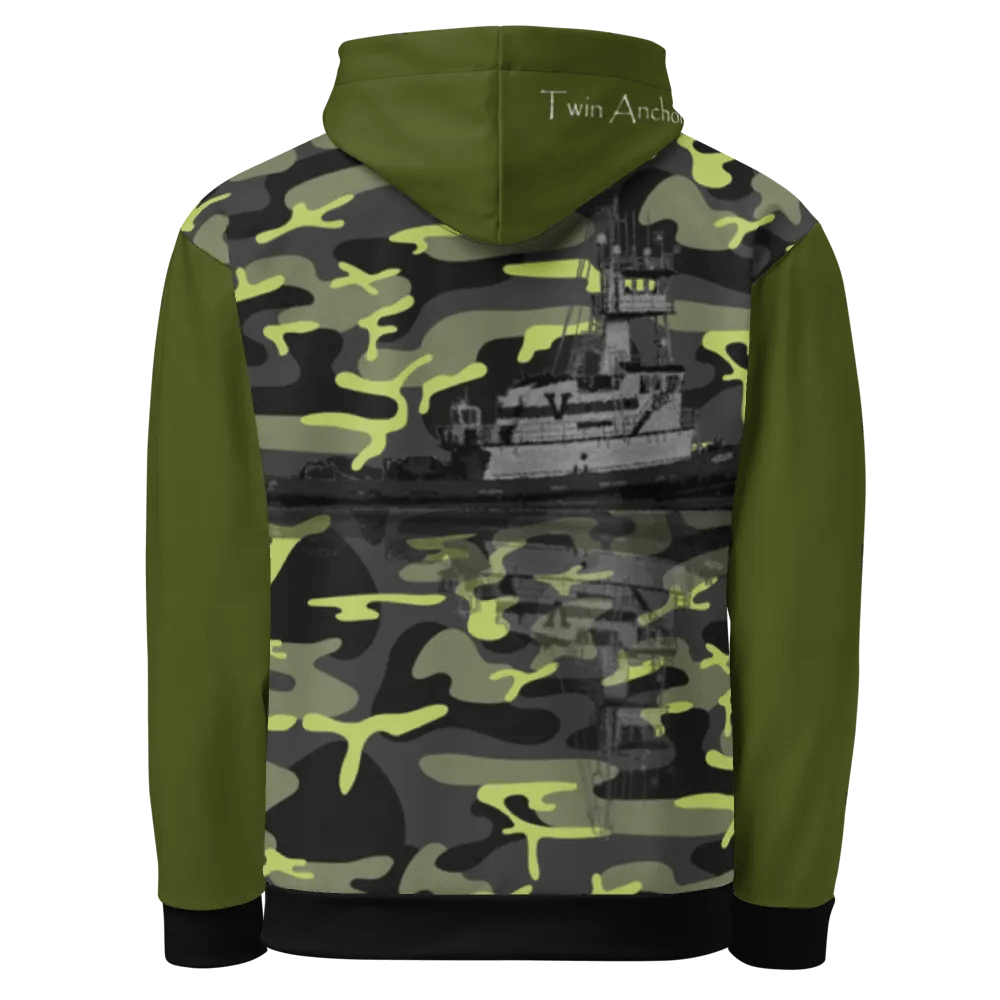 Camouflage & Green Hudson VB Reflection Hoodie product image (1)