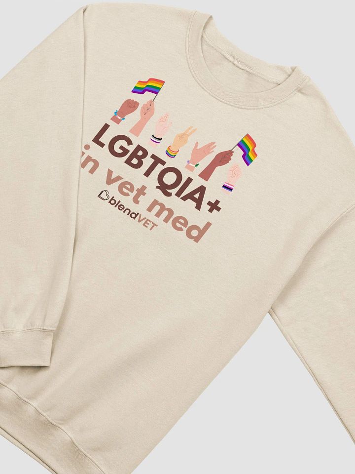 LGBTQIA+ in Vet Med Crewneck Sweatshirt product image (2)
