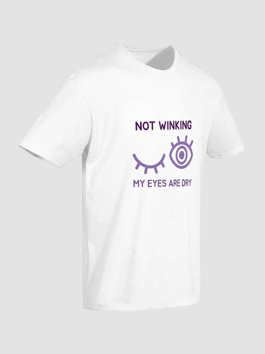 Not Winking Eye Illustration Unisex T-Shirt product image (4)