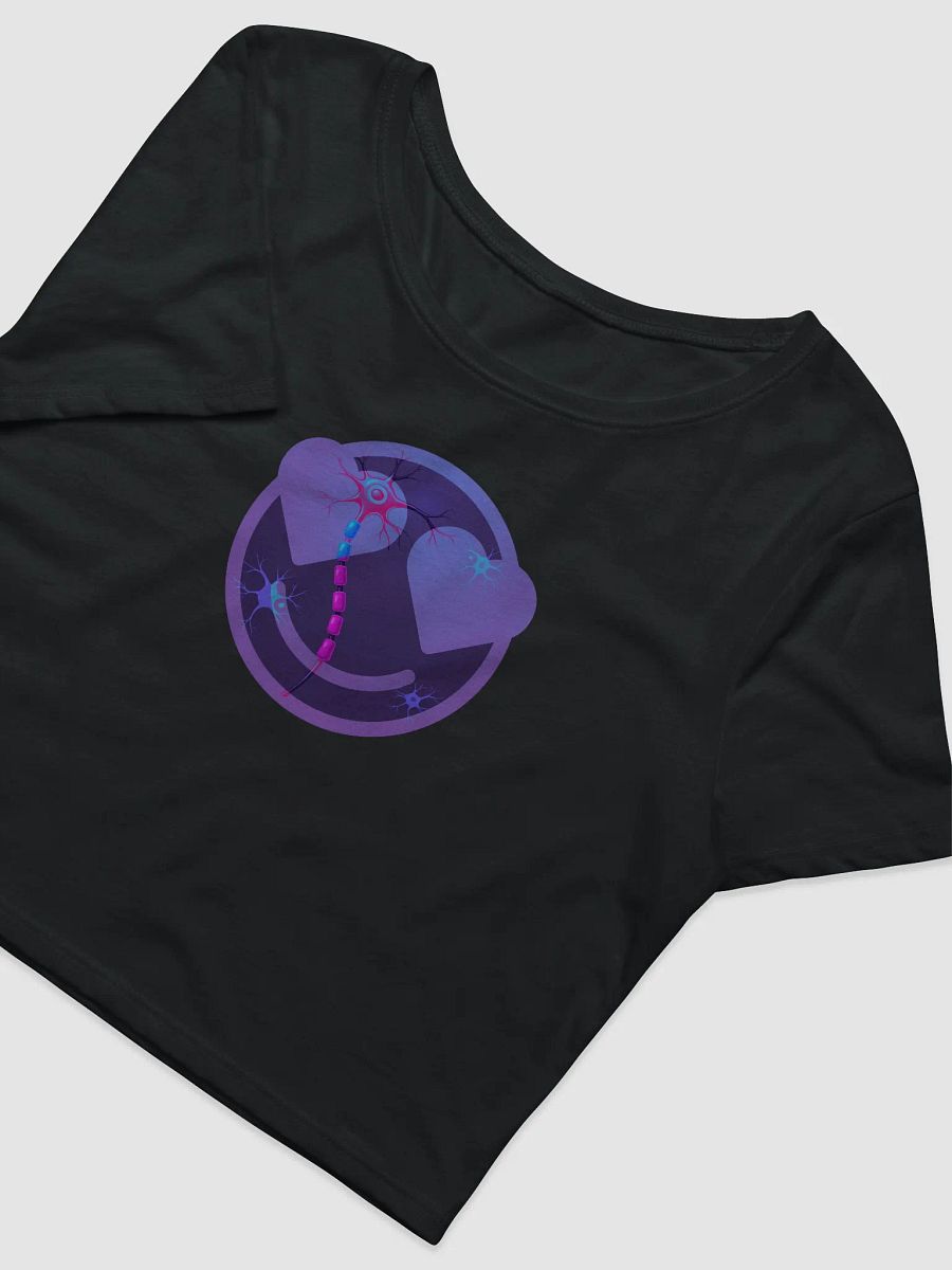 Women's Myelin Smiley Crop Tee product image (7)