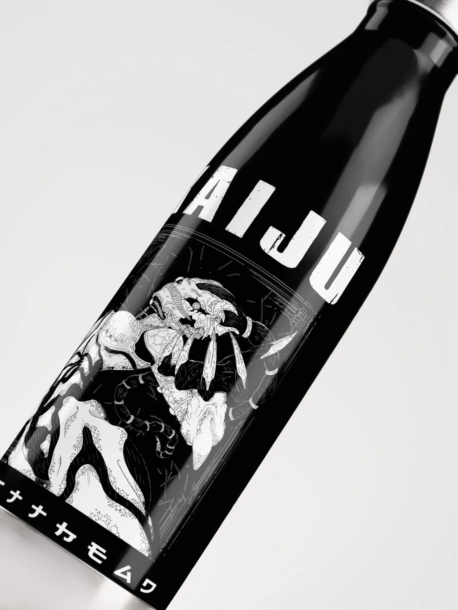 KAIJU Blackout Steel Water Bottle product image (5)