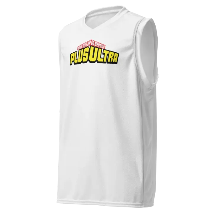 Never Give Up Go Beyond Plus Ultra Basketball Jersey product image (1)