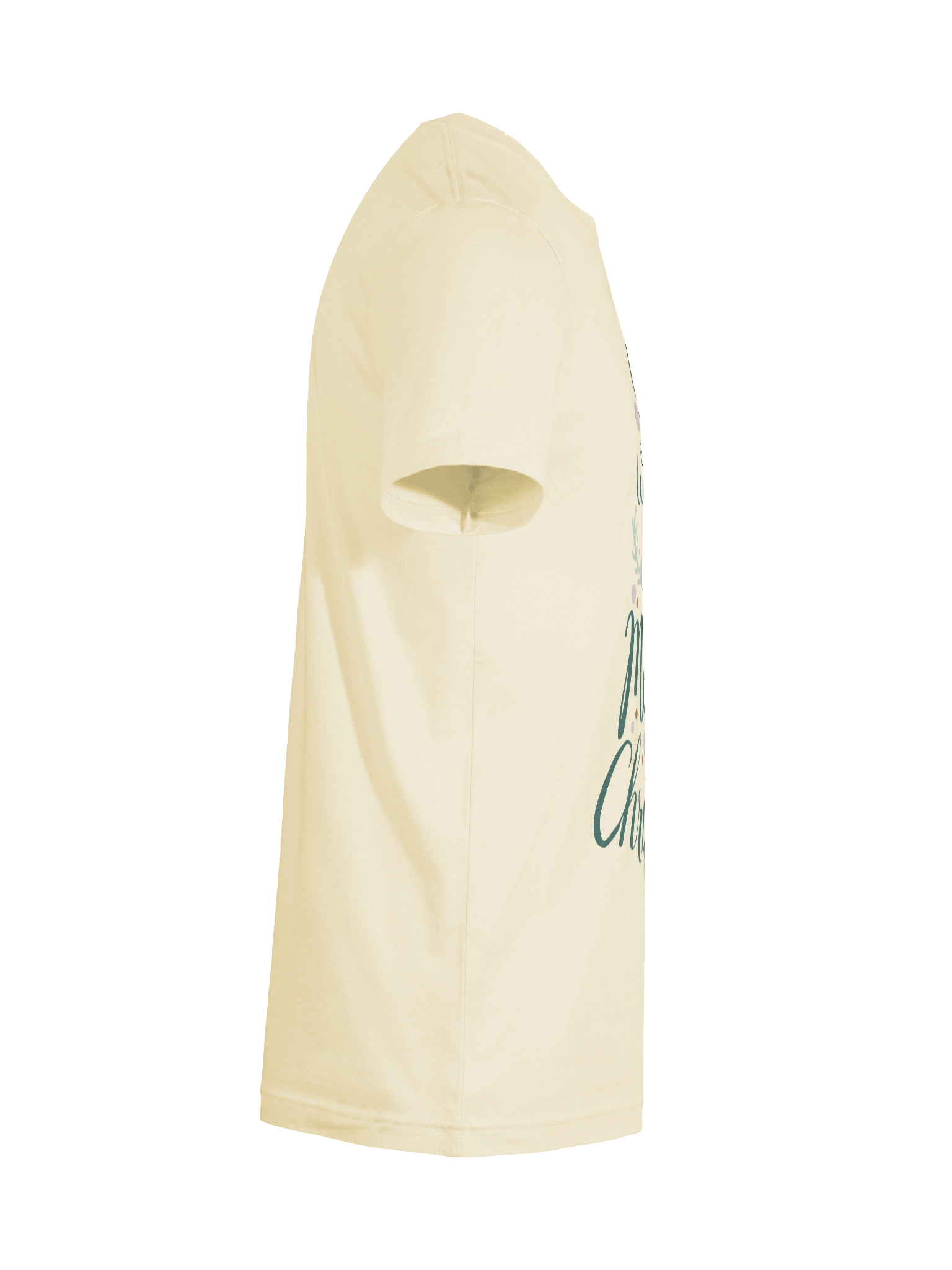 Wish You Merry Christmas Script Tree T-Shirt product image (72)