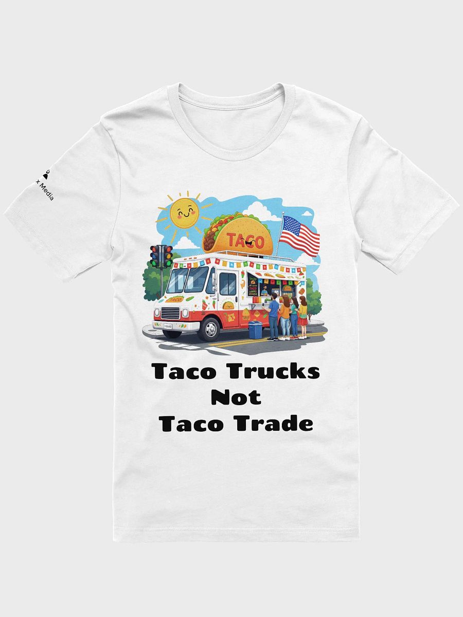 Taco Trucks Not Taco Trade Tee - White product image (1)