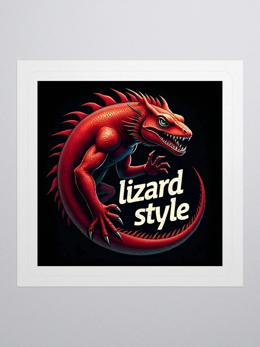 Lizard Style Sticker product image (2)