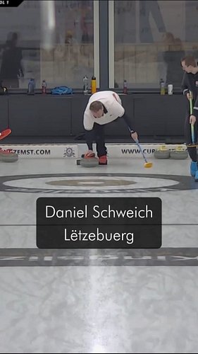 Daniel Schweich 🇱🇺 : High kick. Flat double.

#curling #sports #HighlightReel