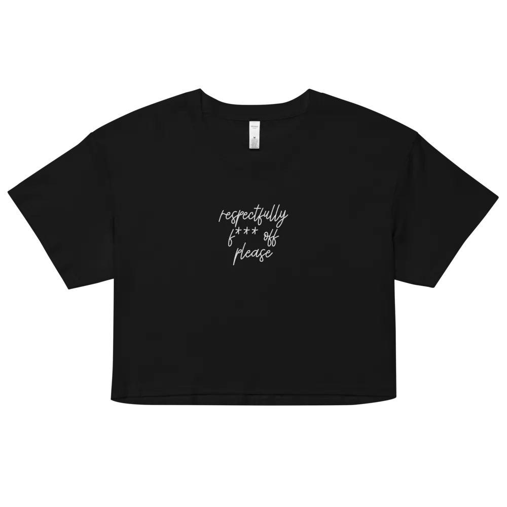 RFOP Crop Shirt (black) product image (1)
