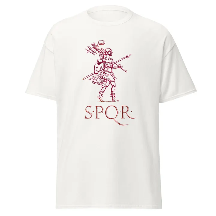 Romulus Ancient Rome's Founder Roman Authentic Art 135 AD, White T-Shirt product image (1)