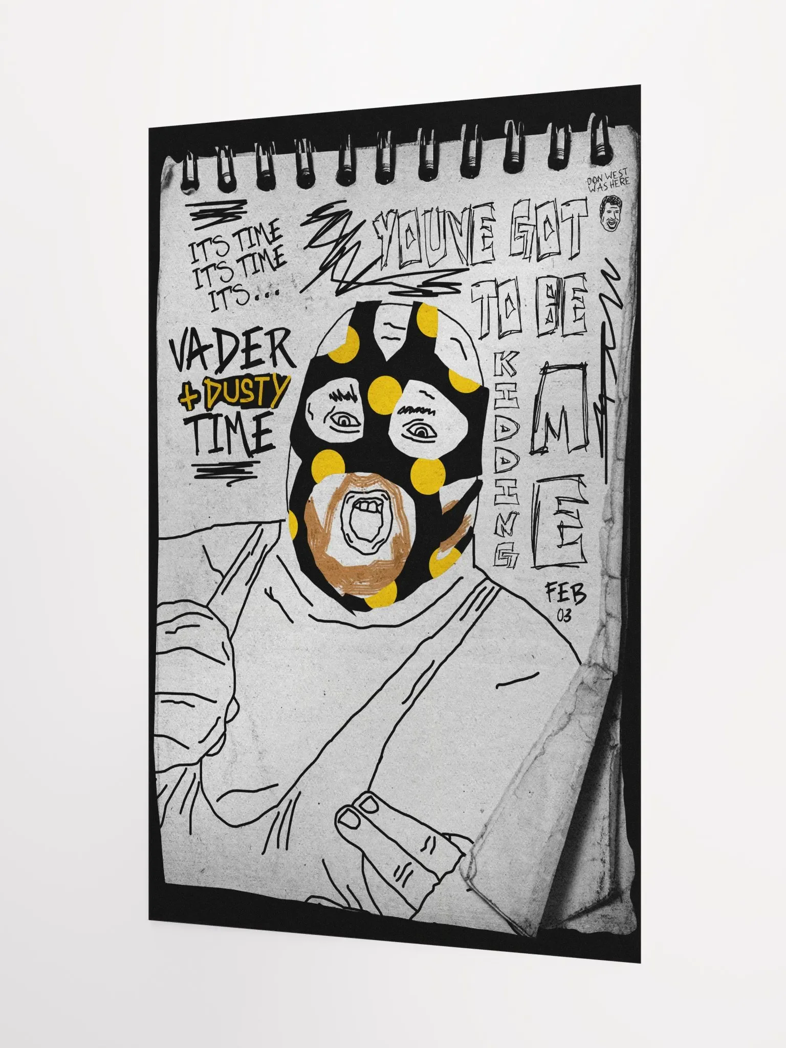 Vader and Dusty Time - February 2003 Episode Poster product image (3)