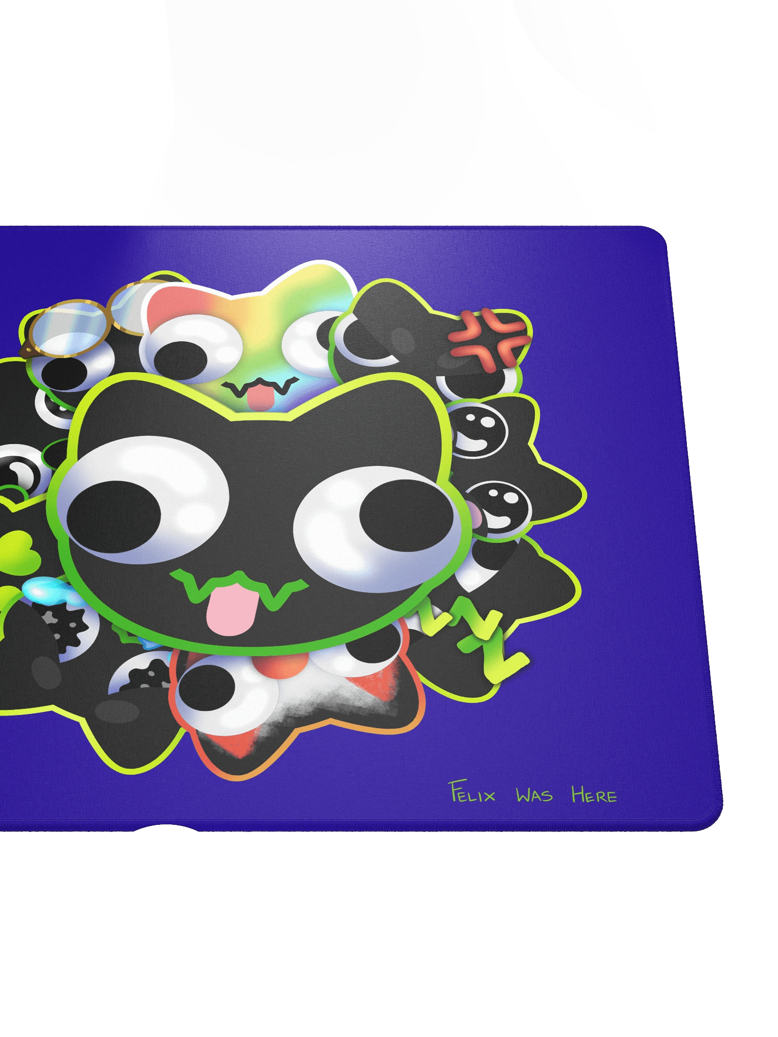 Mousepad Large - DerpBurst on Blue product image (5)