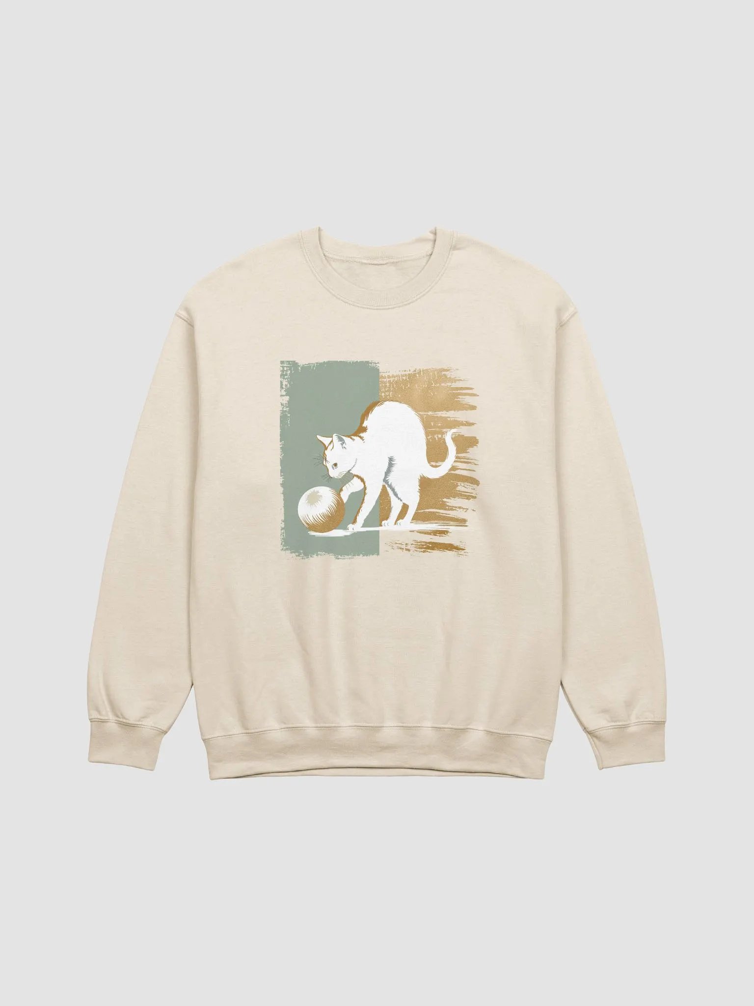Holiday cat charm - sweatshirt regular FIT product image (1)