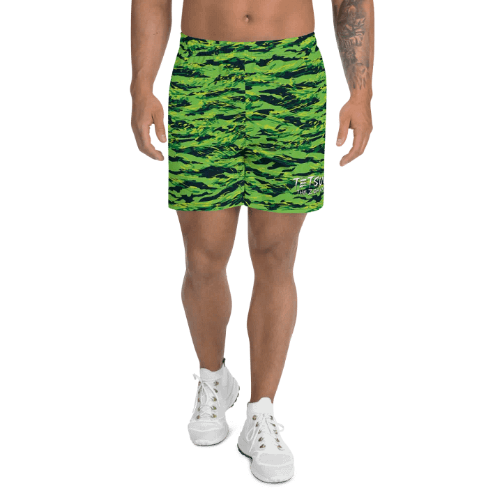 Green Camo Athletic Shorts product image (2)