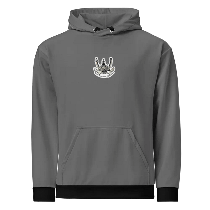 Gray Twin Anchor Marco tug Hoodie product image (2)