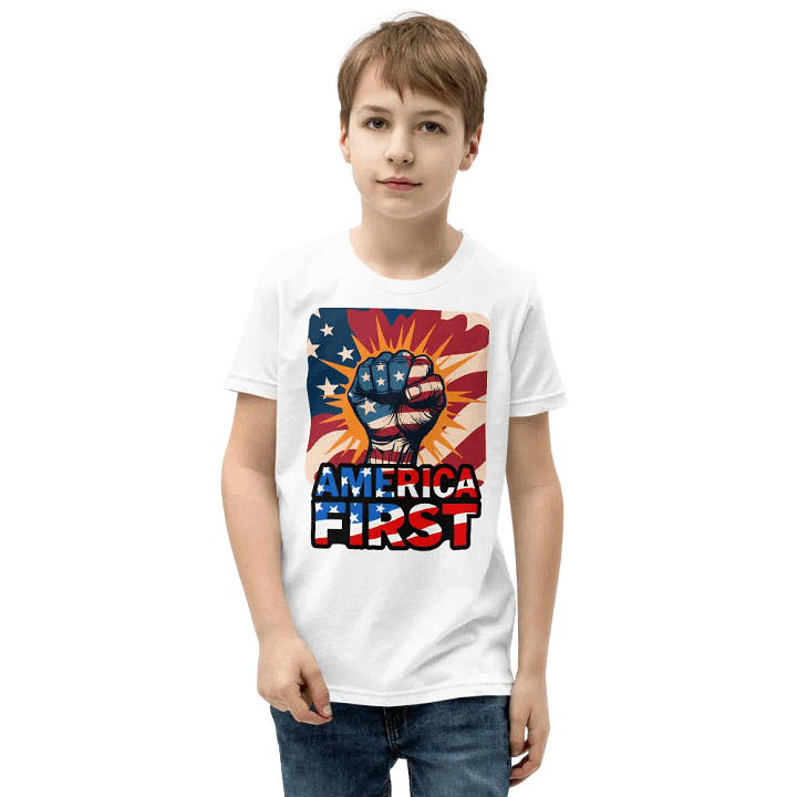 Kid's T-Shirt: America First product image (22)