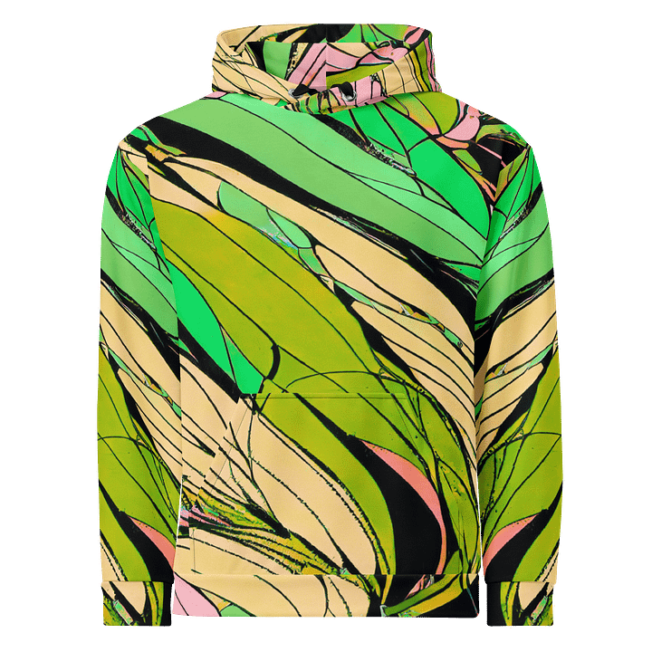 Vibrant Swirls Unisex Hoodie – Colorful All-Over Print Hoodie for Artistic Streetwear & Bold Aesthetic Style product image (1)