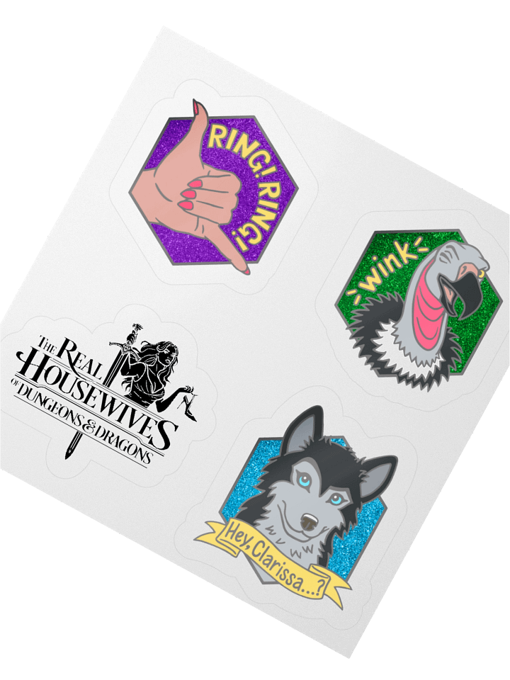 RHODND Mini Sticker 4-Pack product image (2)