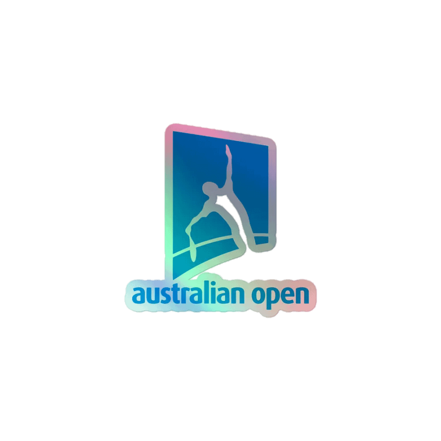 Australian Open Tennis Player Holographic Sticker product image (1)