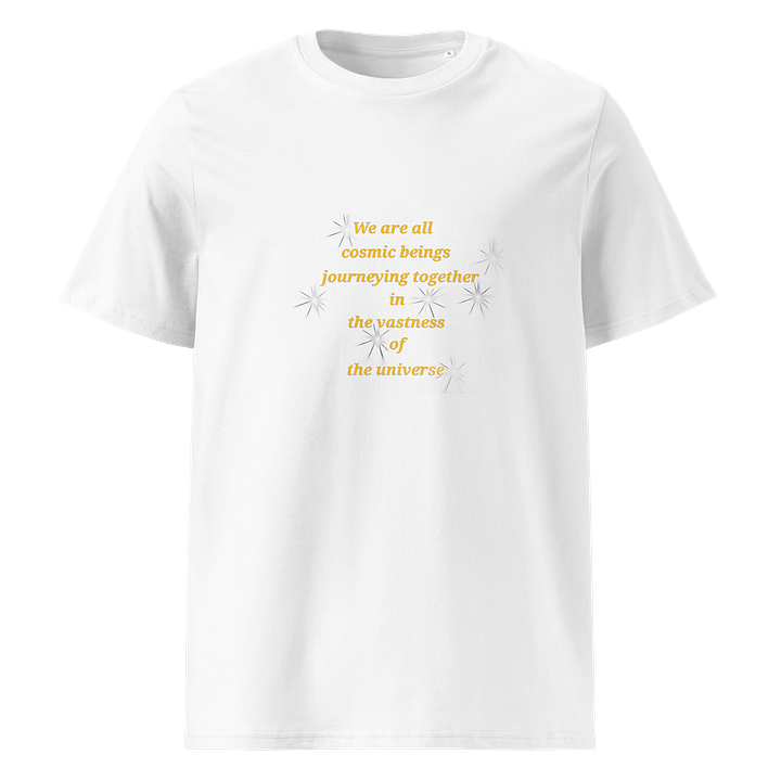 Cosmic Journey Unisex Organic T-Shirt product image (1)