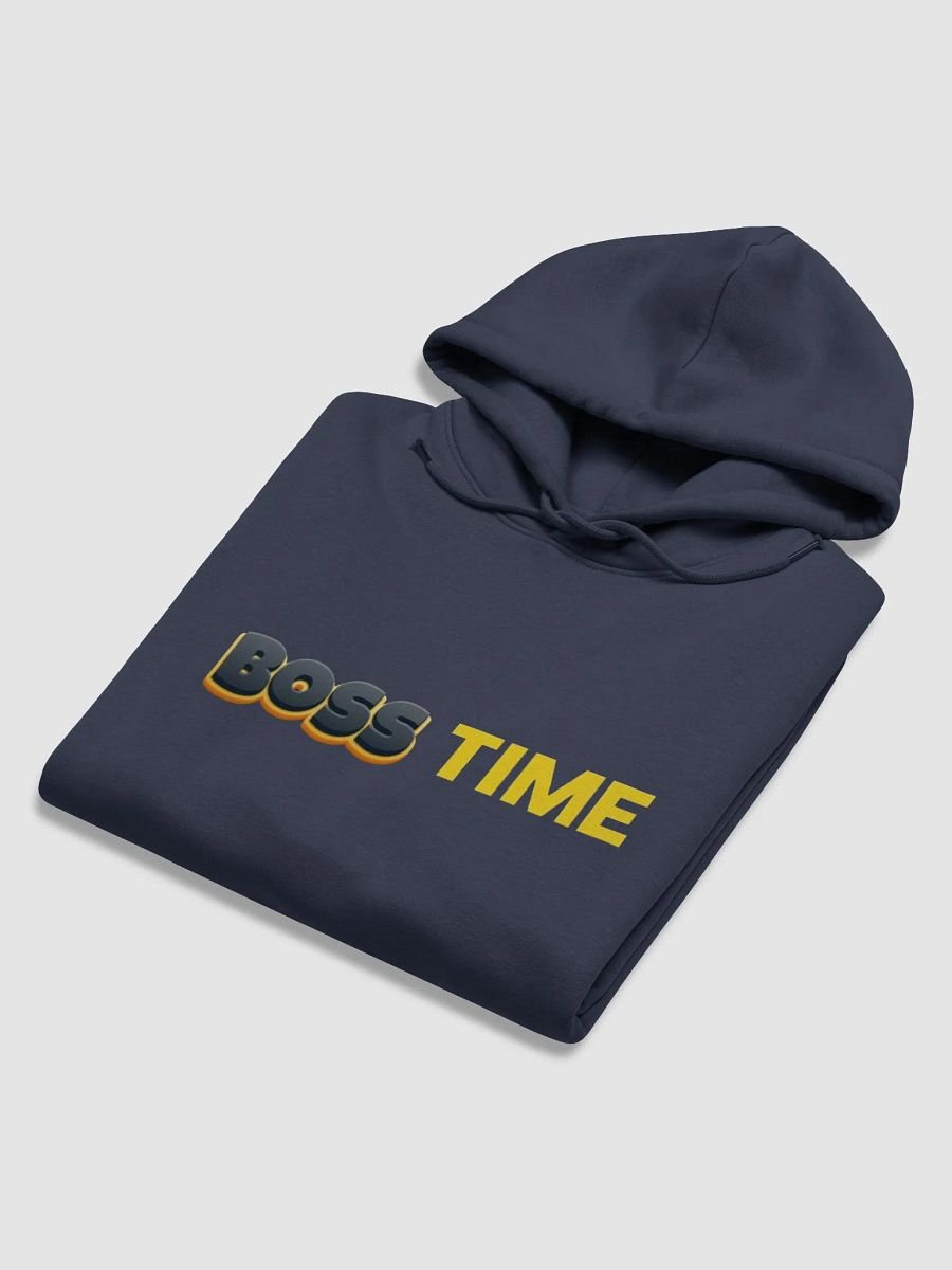 Boss Time Hoodie Blue product image (6)