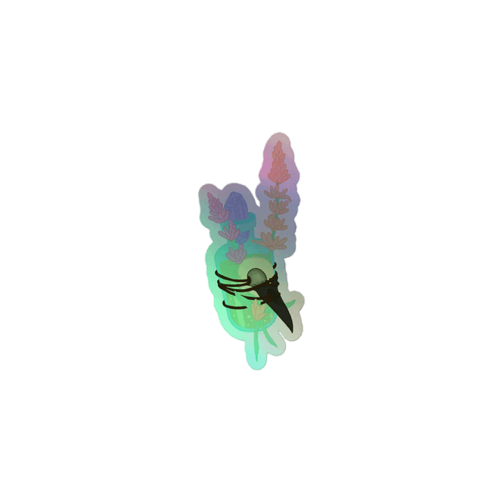 Potion holographic sticker product image (1)