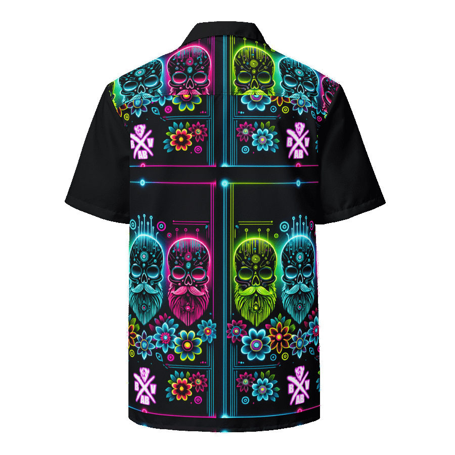 Neon skulls X factor shirt product image (2)
