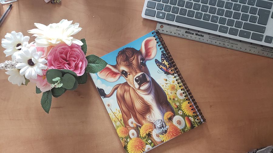 Baby Calf Lovers Coiled My Notebook product image (3)
