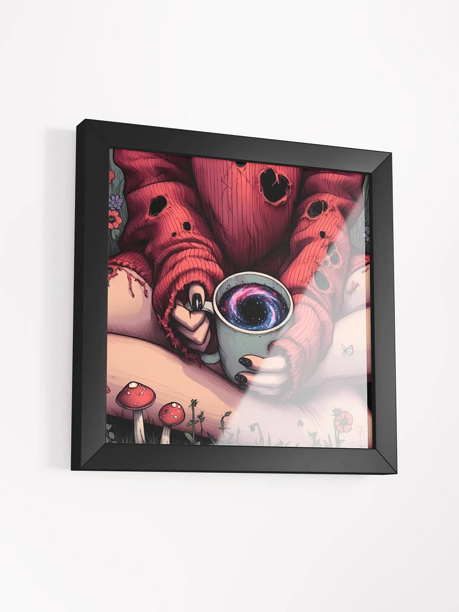 Smoothing The Edges Of My Chaos Framed High-Quality Matte Poster product image (10)
