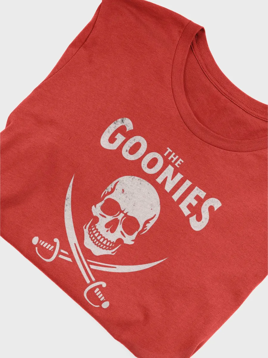 Goonies Pirate Skull Distressed T-Shirt product image (42)