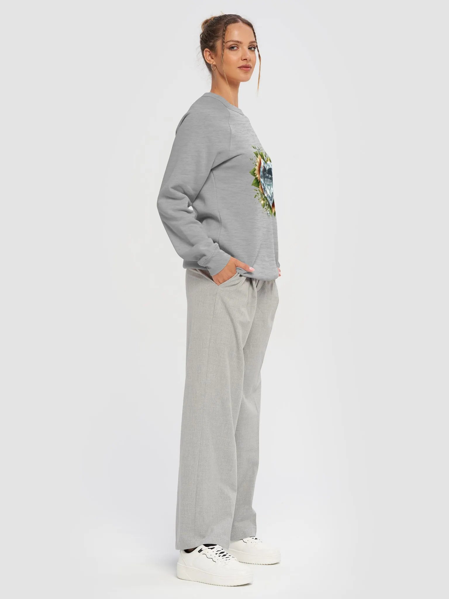 Mama's Love Diamond Sunflower Sweatshirt product image (6)