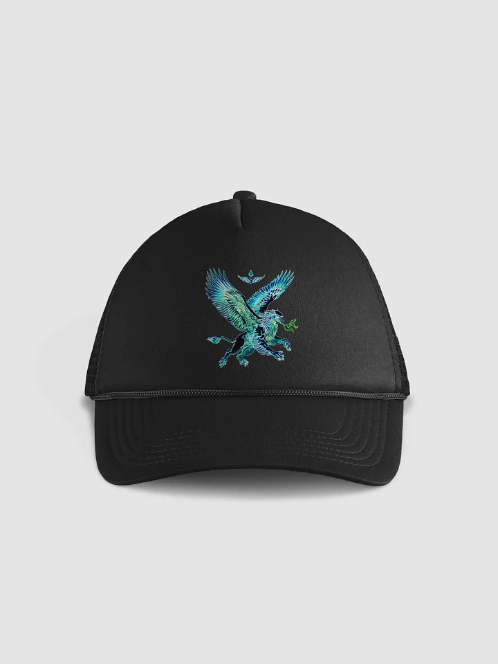 Gripen Flying Blue//Griffin/Valucap Foam Trucker Hat by Valucap product image (1)