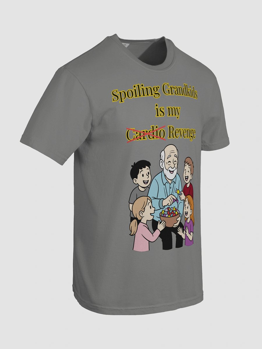Spoiling Grandkids is my Cardio (Male) Comfort Colors Garment-Dyed Heavyweight T-Shirt Colors (3) product image (38)