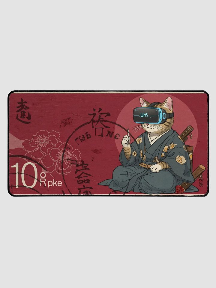Desk Mat - "hacker Cat" #R1 product image (1)