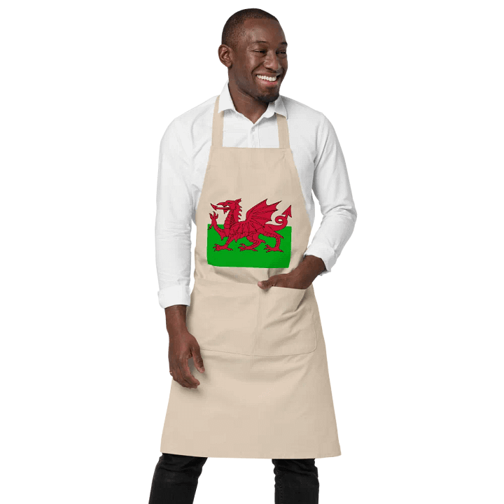 Welsh Flag Apron product image (1)