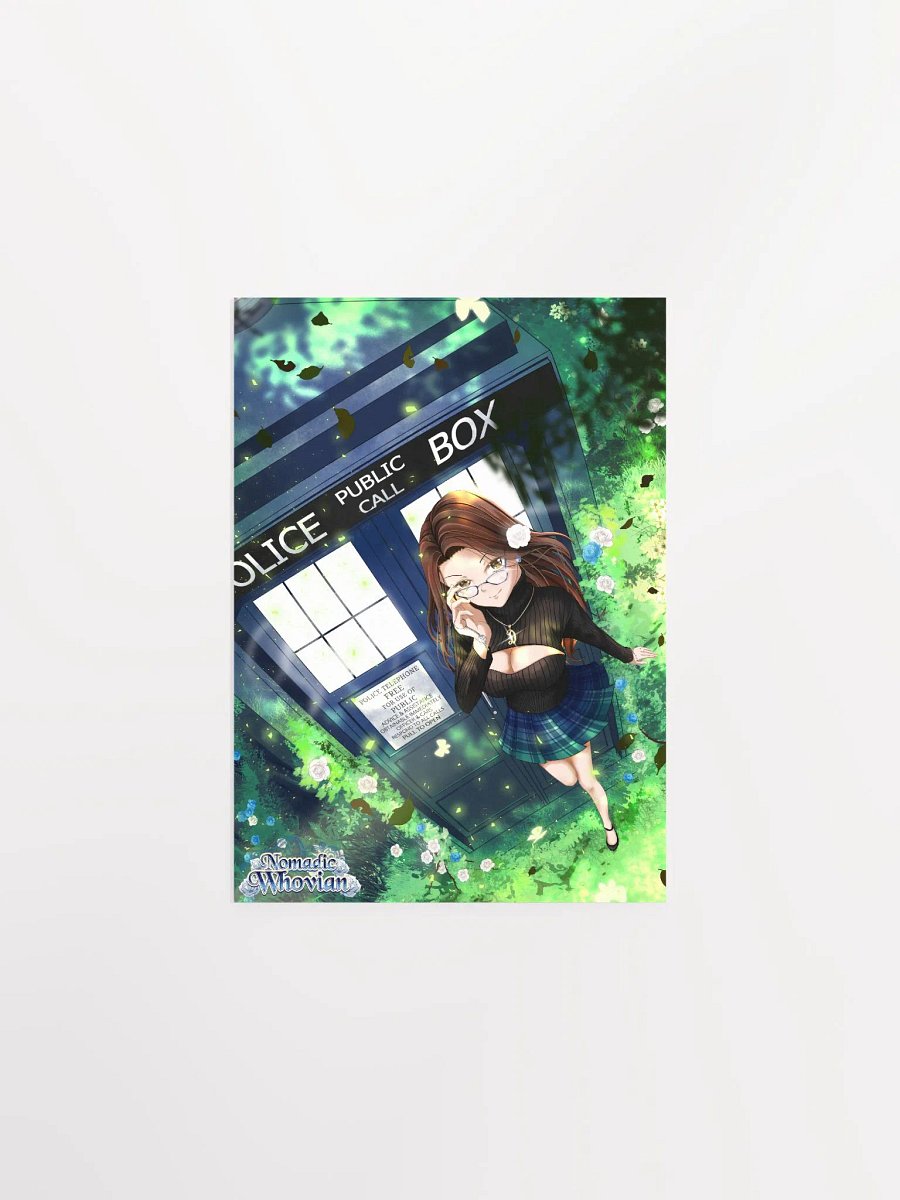 Garden Tardis Poster product image (2)