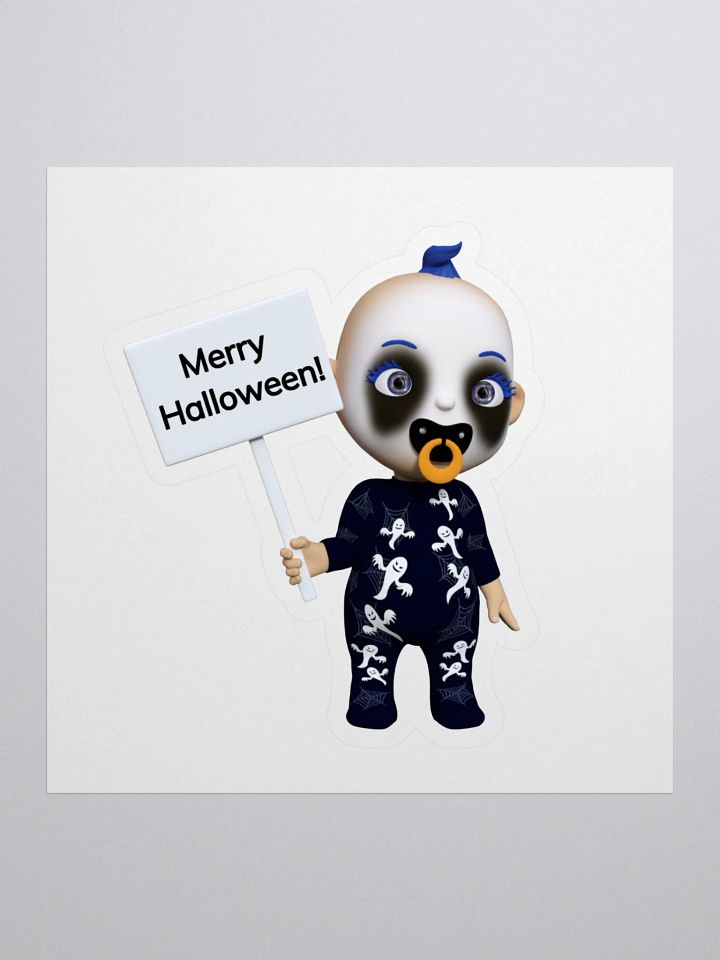 Spooky Baby Halloween Kiss Cut Stickers product image (1)