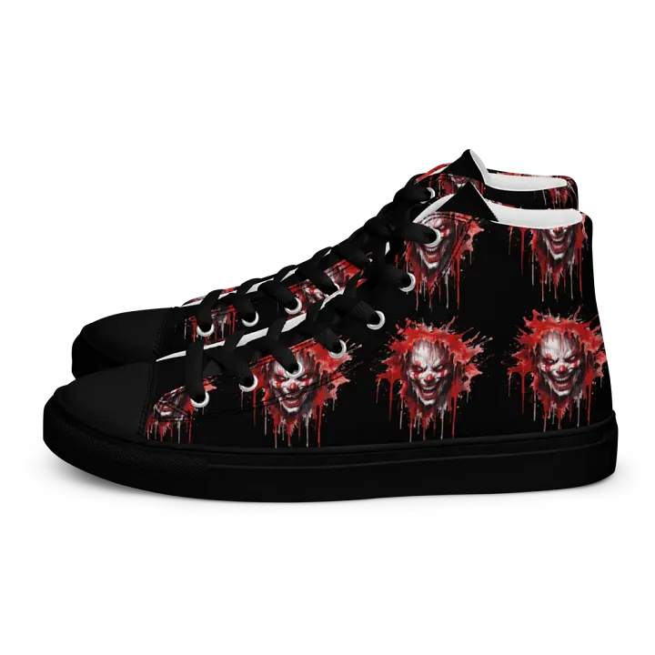 Sinister Clown Scream Men's High Tops product image (1)