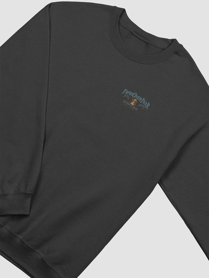 Faith Over Fear Sweatshirt - Back Print product image (2)