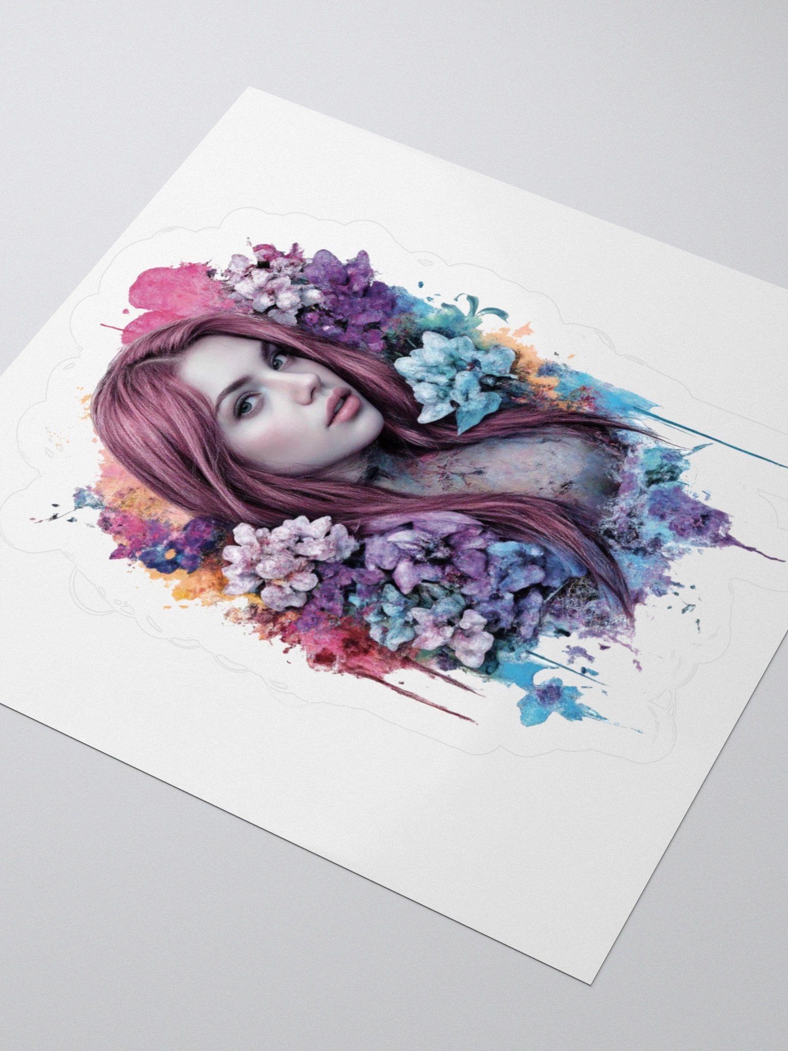 Floral Dream Kiss Cut Stickers product image (8)