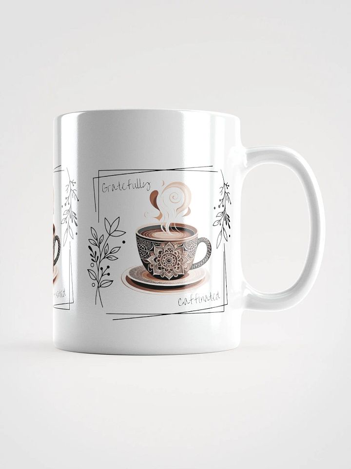 Gratefully Caffeinated Mug | Perfect Gift for Coffee Lovers & Gratitude Seekers product image (1)