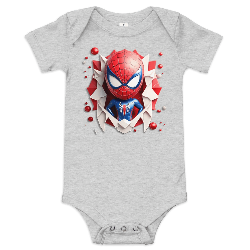 Kids Spiderman Baby Short Sleeve One Piece product image (4)