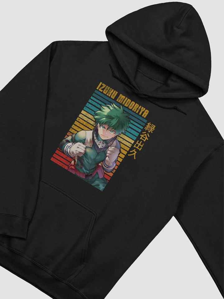 My Hero Academia Izuku Midoriya Determined Sweatshirt – Gildan Midweight product image (2)