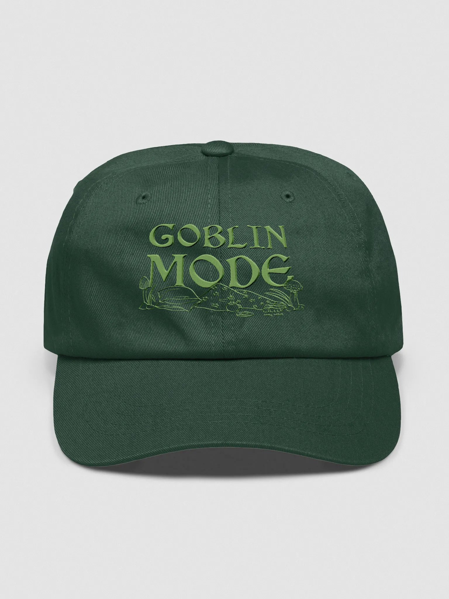 Goblin Mode Embroidered Baseball Cap product image (1)