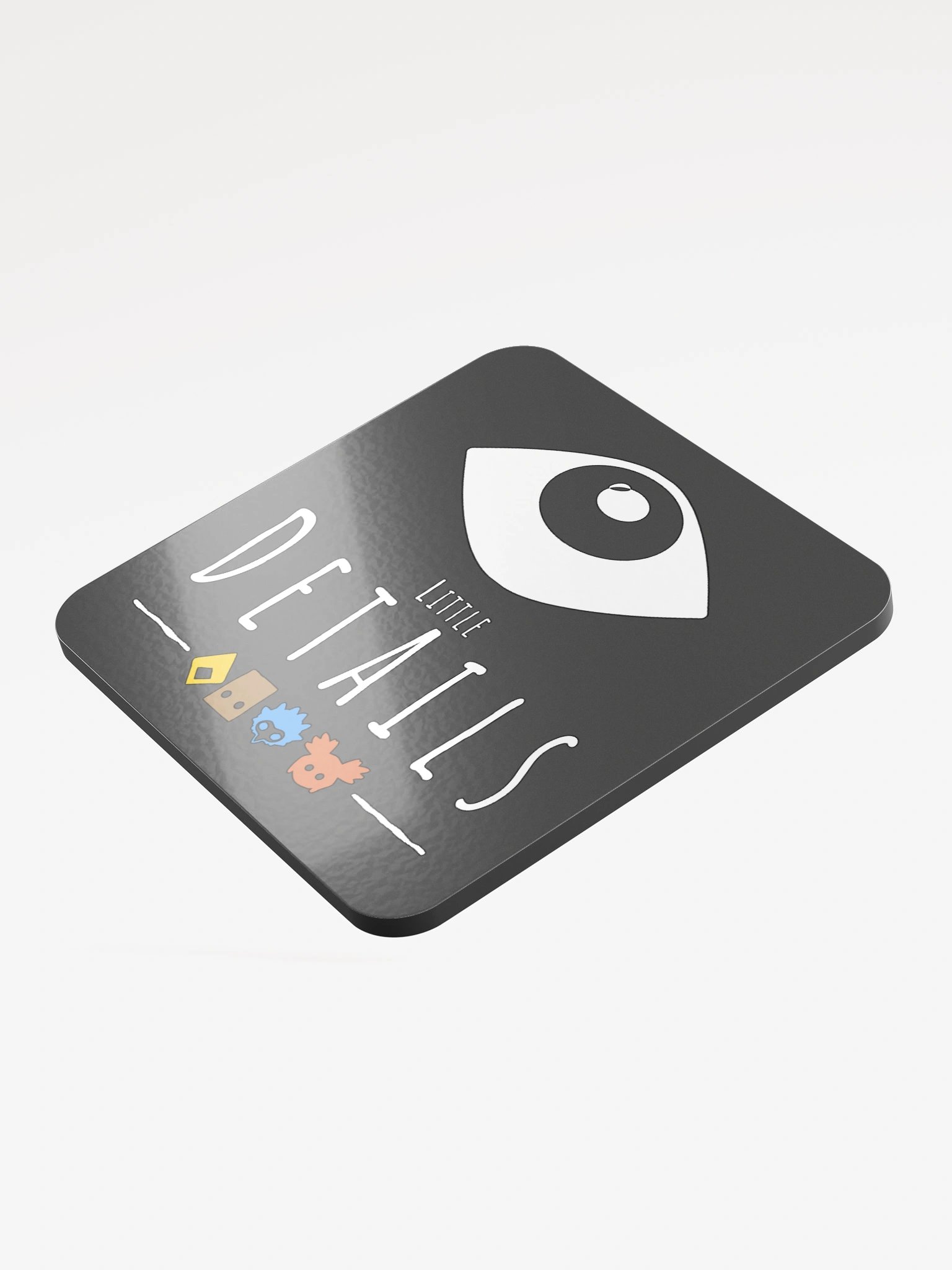 Little Details - Glossed Cork Coaster product image (3)