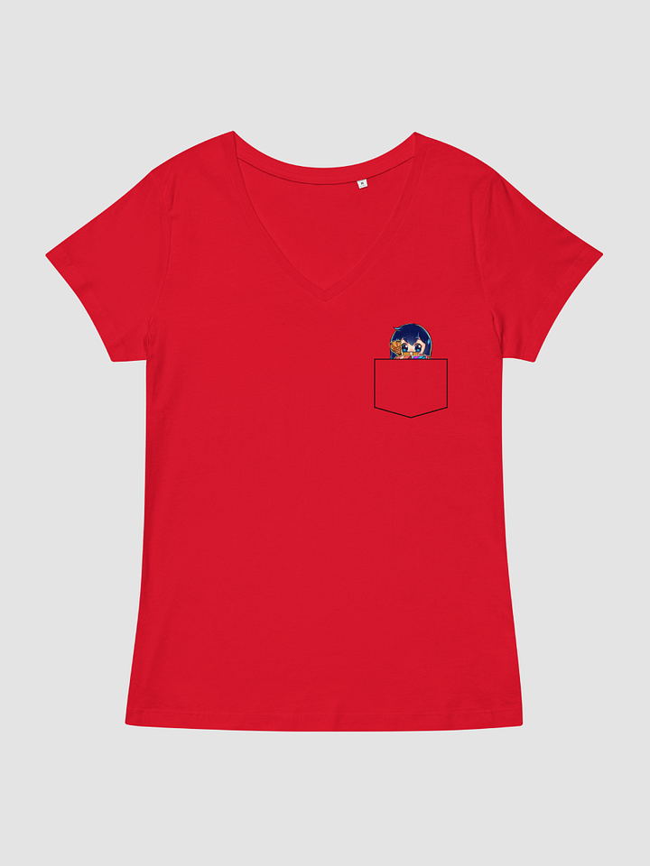 (Fake) Pocket Hoarding - Women's Fitted V-neck T-Shirt product image (1)