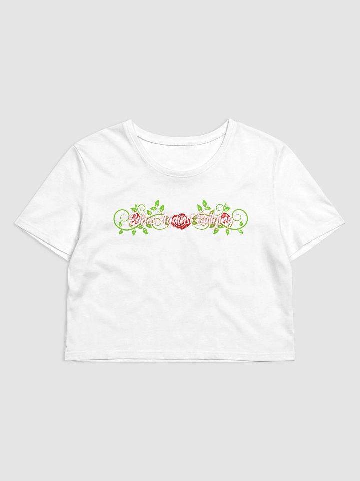 Babes Against Bullying Organic Crop Top product image (1)